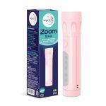 wipro Zoom Max Multi Functional LED Pocket Torch | 5 Modes of Light | Type C Fast Charging | Easy Fit to Pocket | 500 mAh Battery with Upto 3 Hrs Back Up | Pack 1