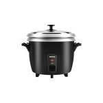 Havells RISO Plus Rice Cooker| Large 1.8 Litre| 700W| 24-Hour Keep Warm Function| Hygienic Trivet Tray| Auto-Shutoff| Spatula & Measuring Cup Included| SS Lid| 2Yr Door Step Warranty by Havells