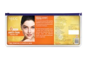 VLCC Salon Series Anti Tan Facial Kit ( 6 Facials ) – 300g – At Home Anti-Tan Facial Kit | Fights Sun Tan, Uneven Skin Tone | Refines and Brightens Skin Tone For Glowing Complexion