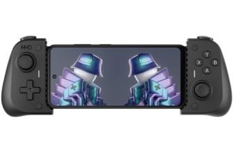 HMD Gaming Outfit for HMD Fusion | Gamepad with 18 Buttons, Turbo Mode, 3.5mm Audio Jack, Smart Pins Connection for Ultra Low Latency | Compatible with Android TV & Android smartphones with OTG Support via USB-C | No Software Needed