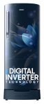 Samsung 183 L, 2 Star, Digital Inverter, Direct-Cool Single Door Refrigerator (RR20C1812U8/HL, Blooming Saffron Blue, Base Stand Drawer)