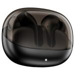 boAt Airdopes Plus 311, Glass Design, ENx Tech, Fast Charge, 50 Hrs Battery, App Support Bluetooth Earbuds, TWS Ear Buds Wireless Earphones with mic (Charcoal Black)