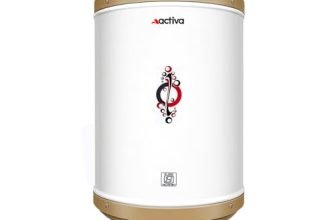ACTIVA Amazon 10L Storage Water Heater | 3kW Fast Heating | ISI Copper Heating Element | Anti-Rust Tank | ABS Body | BEE 5 Star Rated | Energy Efficient | 2 Year Warranty
