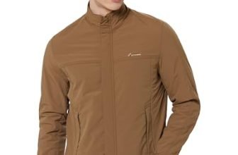 Qube By Fort Collins Men’s Fashionable Lightweight Jacket – Stylish, Casual, Light Winterwear for Men, Perfect for Layering
