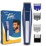 Lifelong Beard Trimmer for Man | Timmer Men Beard | Cordless Hair Trimmer for Men All in One | Grooming Kit with Skin Friendly Blades | Shaving Machine with 4 Combs, Type C Rechargeable, 1Hr Runtime