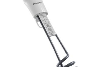 Crompton 1000W Superfast heating Immersion Rod| Anti-Scale technology| 100% Shock Proof| IP 68 Protection| 3 Yrs Warranty| Energy Saving| Powerful Heating Element| Bucket Hook