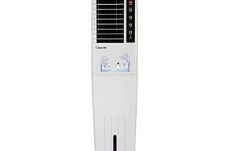 Kenstar Glam 50 litres Honeycomb Tower Cooler White, (KCLGLMWH050BMH-ELM)