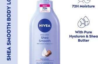 NIVEA Lotion Shea Smooth, Moisturizer Lotion with Deep Nourish Serum, Shea Butter(600 ml)