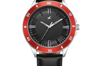 Fastrack Stunners X Special Edition Quartz Black Dial Leather Analog Watch for Men