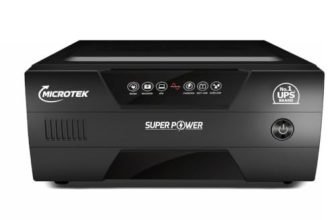 Microtek Super Power NEW 900 Pure Digital Wave Inverter 12V | 800VA/675W Home UPS Inverter | Intelligent CCCV Charging | Supports Tubular, Flat Plate & SMF Battery | 3 Years Warranty