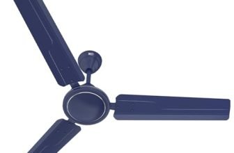 Havells REO Vaayu 1200 mm ES Ceiling Fan | High Speed, High Air Delivery | Strong & Powerful, Air Delivery: 220CMM| RPM: 370| 2 Year Warranty | (Pack of 1, Matt Blue)
