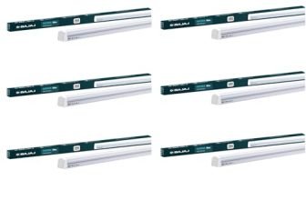 Bajaj 20W Cool Day Light LED Tubelight (Pack Of 10) | LED Tube Light For Home | IR Free | UV Free | Voltage Surge Protection Of 4 KV | Bright & Energy Efficient | White | 1 Yr Warranty