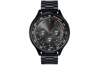 Newly Launched ProWatch Xtreme with Enhanced Fitness Features – 1.43″ AMOLED AOD Display | Inbuilt GPS Altimeter, Barometer & Compass | Corning Gorilla Glass 3 | Body Energy Features (Metal Strap)