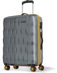 ARISTOCRAT Comet Trolley Bag, Large Hard Luggage, Check-in Suitcase 8 Wheels – 30 inch