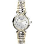 TIMEX Main Street Round 25mm White Dial Analog Women Watch – T21854UJ