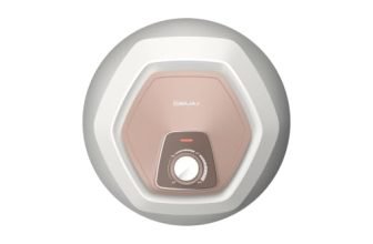 Bajaj Armor Series Contempo Neo 10L Storage Water Heater For Home | 5 Star Rated Geyser For Bathroom | Glass-lined Coating | Non-Stick Heating Element | Suitable For High Rise Building | White & Beige