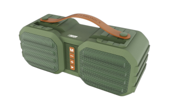 ZEBRONICS Sound Feast 50, Pendrive Slot, mSD Card, Call Function 14 W Bluetooth Speaker(Green, Brown, Mono Channel)