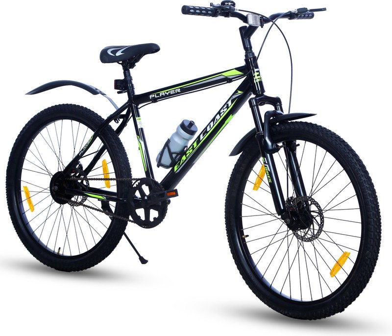 Adrenex Stryker 24T | 85% Pre-Assembled 24 T (inch) Mountain Cycle(Single Speed, Blue, Rigid)