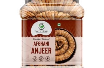 Earthy Eats Afghani Anjeer 1kg | Premium Quality Soft & Sweet Anjeer | Rich in Fiber & Calcium | Healthy Dry Fruits Snack | 100% Natural & Fresh