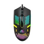 Ant Esports GM1103 Wired Gaming Mouse, 800-3600 DPI Adjustable Optical Sensor, RGB Multicolor Backlight, 4 Buttons, Ergonomic,1.5m Cable, 3300 FPS, Lightweight USB Mouse for PC, Laptop, Mac & Windows