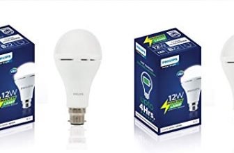PHILIPS 12W Emergency Bulb | Rechargeable Emergency Bulb for Power Cuts | Backup : Upto 4hrs, Cool Day Light,Pack of 2| b22d | LED