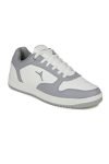 ABROS Mens Park-6 ALGO8010 Synthetic Leather Sneaker Shoes_White/L.Grey_10UK