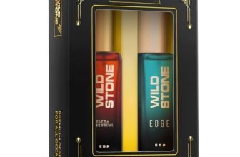 Wild Stone Perfume Gift Set for Men 2x20ml | Eau De Parfums | Premium Rakhi Gift Set for Men | Ultra Sensual & Edge Perfume for Men | Long Lasting Luxury Fragrance