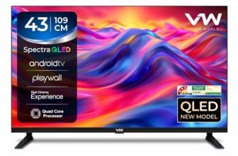 Visio World VW 109 cm (43 inches) Smartchoice Spectra Series Full HD Smart QLED Android TV VW43AQ3