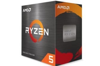 AMD 5000 Series Ryzen 5 5600 Desktop Processor 6 cores 12 Threads 35 MB Cache 3.5 GHz Upto 4.2 GHz AM4 Socket 500 Series Chipset (100-100000927BOX)