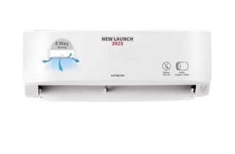 Hitachi 1 Ton Class 2 Star Long Air Throw Fixed Split AC (100% Copper, 4-Way Swing, Dust Filter, 3200FL RAS.B312PCAIBA1, White)