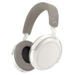 Sennheiser Momentum 4 Wireless Over Ear Headphones, German Design, ANC, 60h Battery, Customizable Sound, 4 Digital Mics for Crystal-Clear Calls, Multipoint Connectivity, 1 Yr Warranty, White