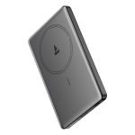 boAt Ultra-Slim (8.7mm) Magnacharge Air Magsafe 4800mAh Power Bank, 22W Wired & 15W Wireless Magnetic Fast Charging; Type-C Ports; Suitable for iPhone 15/16/17/Pro/Max/Ultra/Pixel (Carbon Black)