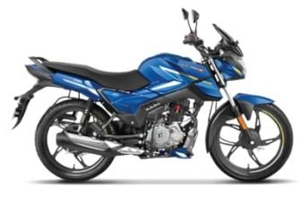 Hero MotoCorp GLAMOUR X Drum Brake OBD2B BLACK TEAL BLUE Booking for Ex-Showroom Price
