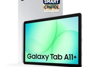 Samsung Galaxy Tab A11+ [Smartchoice], 11-inch (27.82 CM), LCD Display, 6GB RAM, 128GB ROM, Wi-Fi, Quad Speakers, Dolby Atmos, Silver, AI Enabled