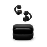 Sony LinkBuds Clip Open-Ear Truly Wireless Earbuds, Comfortable & Secure Fit, Lightweight Clip-On Design, Touch Controls, Ambient Sound Awareness, Water Resistant, Up to 37 Hrs of Playback, Black