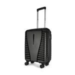 Aristocrat Airpro 8-Wheel Cabin Size Hard Case Trolley Bag, Jet Black