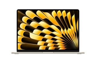 Apple 2026 MacBook Air 15″ Laptop with M5 chip: AI and Apple Intelligence, 38.91 cm (15.3″) Liquid Retina Display, 24GB Unified Memory, 1TB SSD Storage, 12MP Center Stage Camera, Touch ID; Starlight