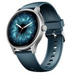 boAt Lunar Discovery Neo, 1.39″ (3.5 cm) Round HD Display, Premium Metallic Finish, Animated Watchfaces, 100+ Sports Mode, Bluetooth Calling, Smart Watch for Men & Women (Ocean Blue)