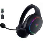 Razer Barracuda X Chroma Smartchoice Wireless Gaming Headset, SmartSwitch HyperSpeed & Bluetooth, 6-Zone Chroma RGB, 40mm Drivers, Detachable HyperClear Cardioid Mic, Multi-Platform, Black