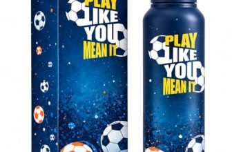 United Colors of Benetton Stainless Steel Water Bottle 750ML (Football)