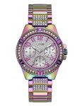 GUESS Round 40mm Silver Dial Analog Women Watch – GW0044L1