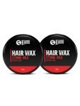 Beardo Stronghold Hair Wax, 50gm (Pack of 2) | Crystal Hair Wax | Hair Wax Men | Styling Wax | Glossy Finish | Shine | Strong Hold, Restylable Anytime, Easy Wash Off Hair Wax