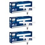 Philips 9W LED T-Bulb | Bulb Base : B22, Colour : Cool Day Light, Pack of 3