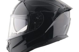 VEGA Zap D/V Motorbike Helmet(Black)