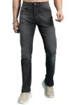 Highlander Men’s Tapered-Fit Mid-Rise Jeans | Sleek & Modern | Comfortable Stretch Fit
