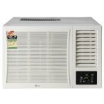 LG 1.38 Ton 3 Star, New star rated, Fix Speed Window AC (Copper Coil, Turbo Mode, Memory Restart,HD Filter, Quick and Uniform Cooling, AW-C18WUXA, White)