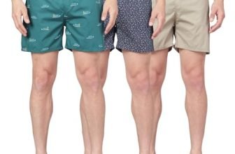 Urban Scottish Men’s Cotton Boxers (Pack of 3) (USBX2107-M_Multi5_M)