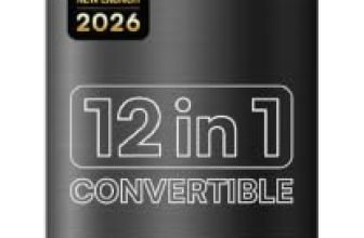 IFB 331L 3 Star 12-in-1 Convertible, Advanced Inverter Frost-Free Double Door Refrigerator with 30 Hrs Cooling Retention, WiFi & 4 Year Super Warranty (2026, IFBFF-383CYKSETU, Metal Black)