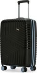 LATTITUDE by Provogue CORE 55 8W MIDNIGHT BLACK /ARCTIC BLUE Cabin Suitcase 8 Wheels – 20 inch