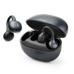 boAt 2026 Launch Airdopes ProClip, Air Conduction Tech,Feather-Light Earbuds, Clip-On Design,All Day Wear Comfort,52H Battery,12mm Dynamic Drivers,App Support,BT v6.0,OWS Earbuds with mic(Silk Grey)